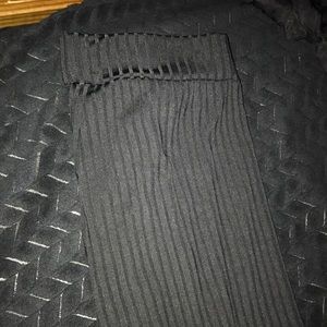 Black butt shaping medium size leggings